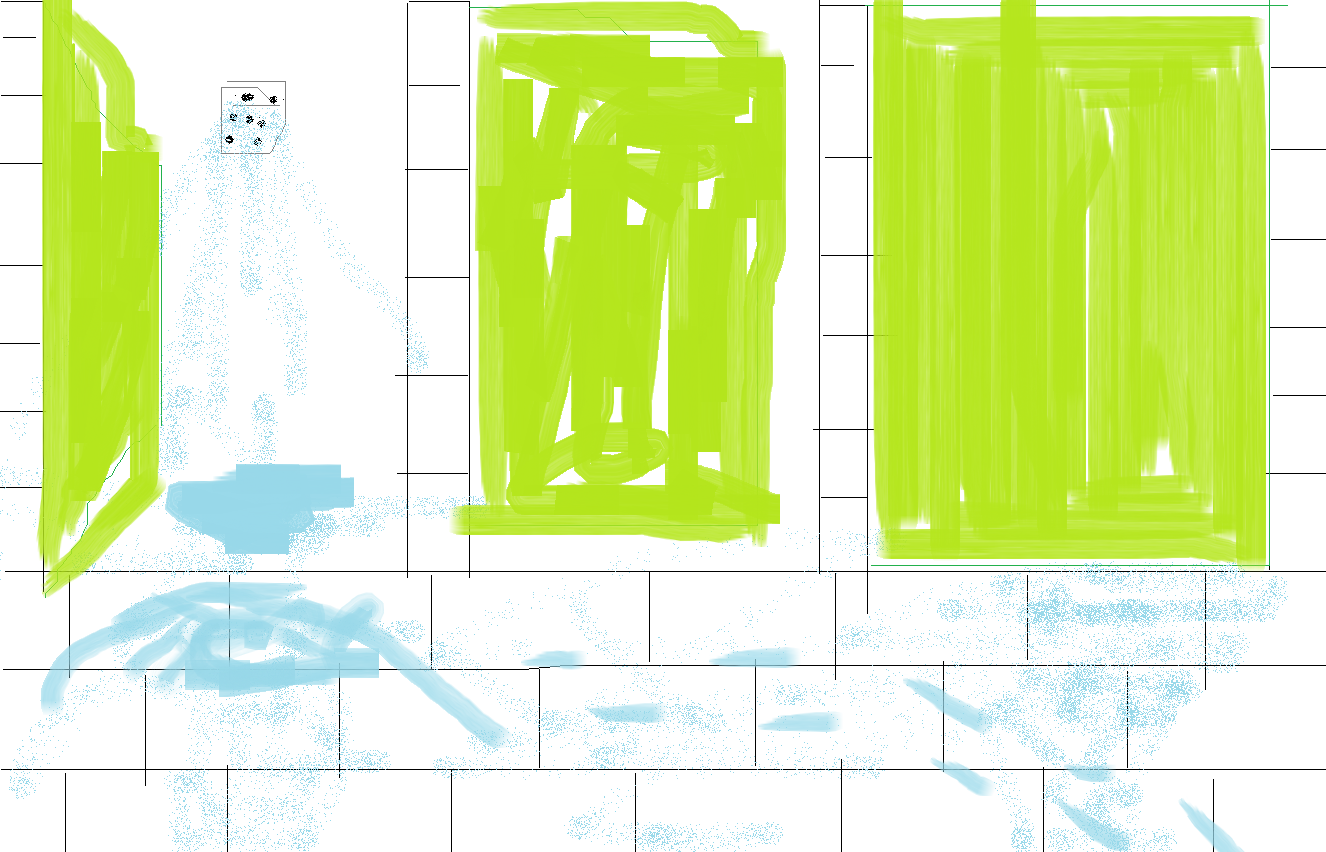 Photographie 4K des douches de l'auberge